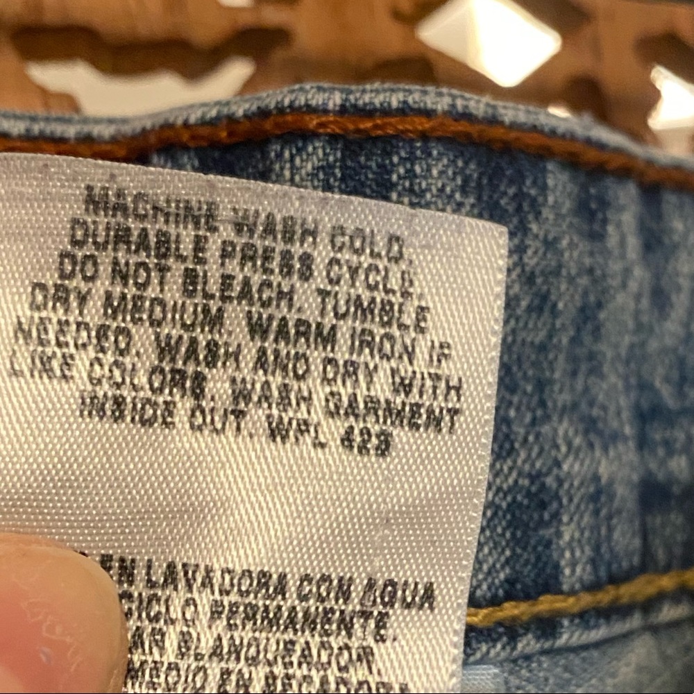 🚺 Levi’s mid rise straight jeans - Picture 4 of 8